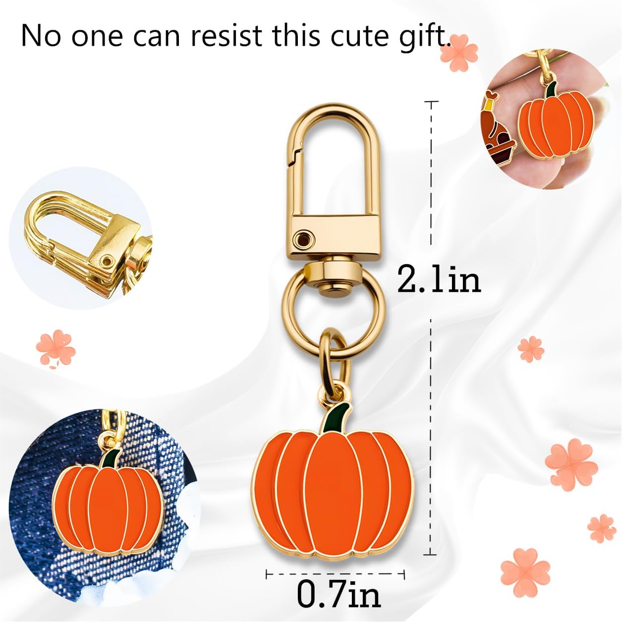 Ikacvb Thanksgiving Keychain 4pcs Fall Gifts For Women Friends Teen Girls Cute Keychains Bag Charms Thanksgiving Turkey Decoration For Purse Charm For Handbags Key Chains Women Cute Stuff - Image 2