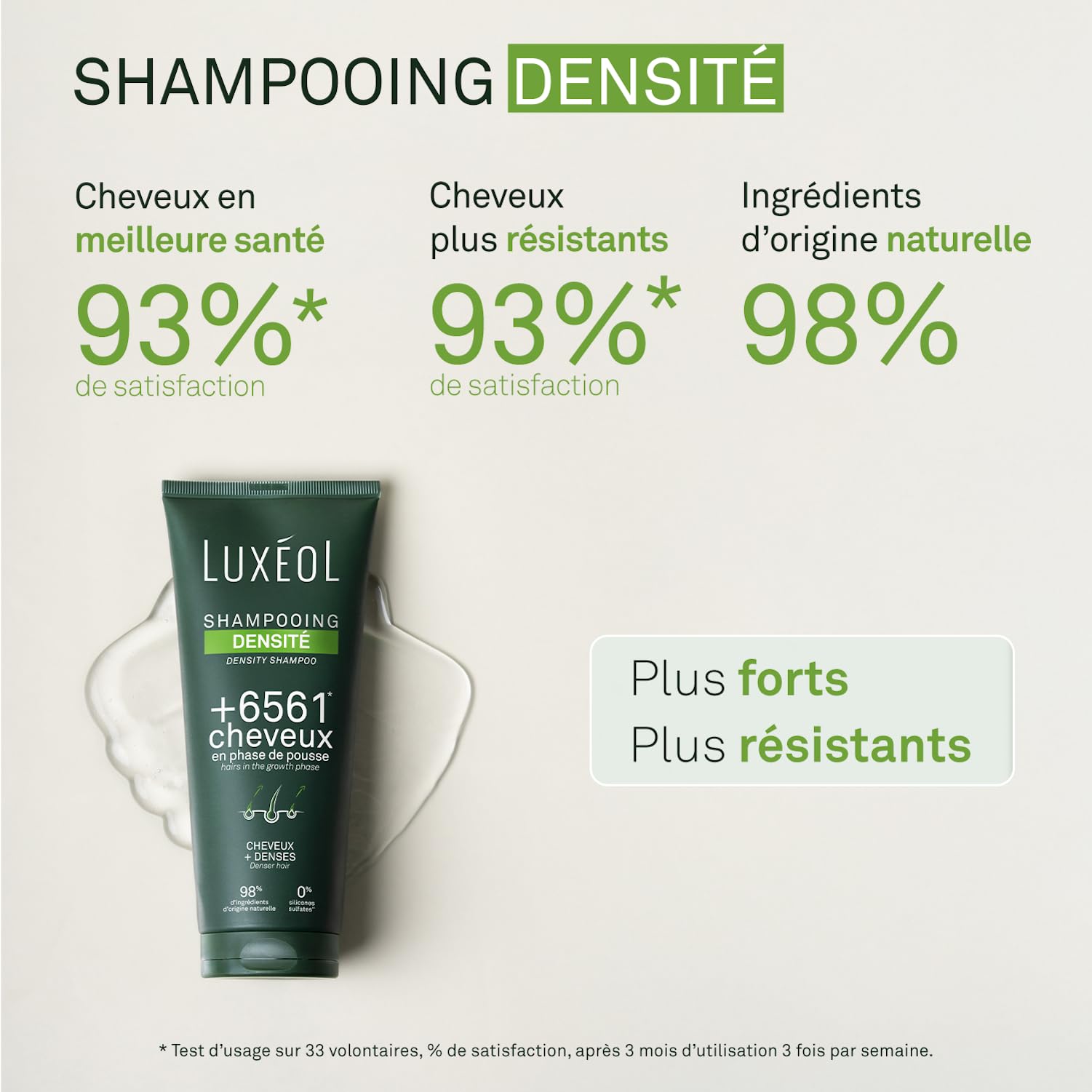 LUXEOL - Routine Densité In & Out - Complément Alimentaire + Shampooing, Après-Shampooing & Sérum Densité - Cheveux Plus Épais et Volumineux - Fabriqué en France