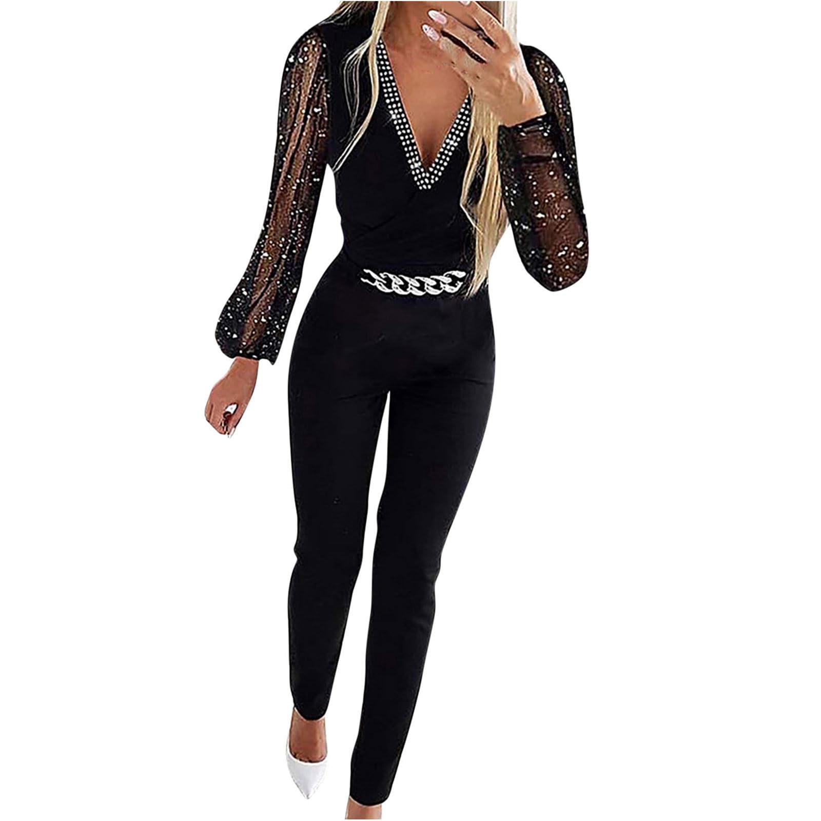 Summer Jumpsuits For Women Uk Overalls Ladies Casual Trousers