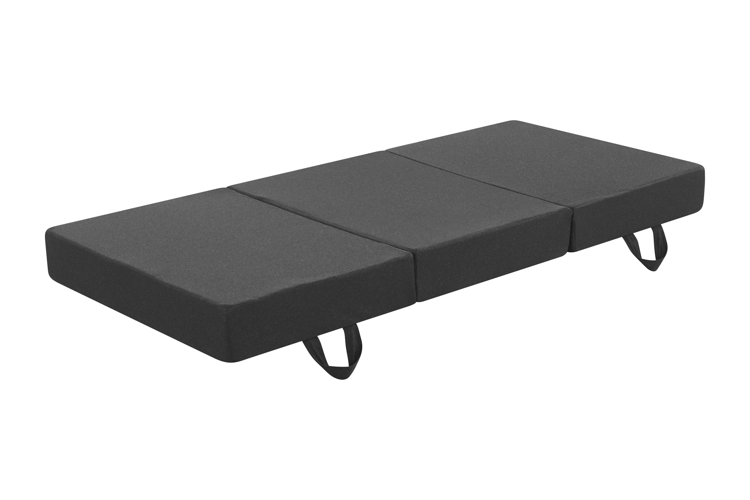 Arensberger Amalia Klappmatratze 90x200cm | 16cm XXL NANOCELL Gelschaum | Faltmatratze mit Transporttasche, Gästematratze klappbar für Boden, Kinder, Camping & Reise, platzsparend, faltbar & robust