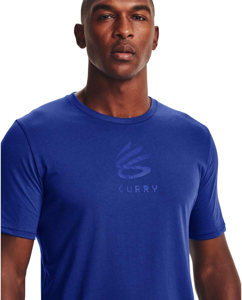 【UNDER ARMOUR】Men's Curry Sport Short Sleeve Curry Signature Sub Men's 8