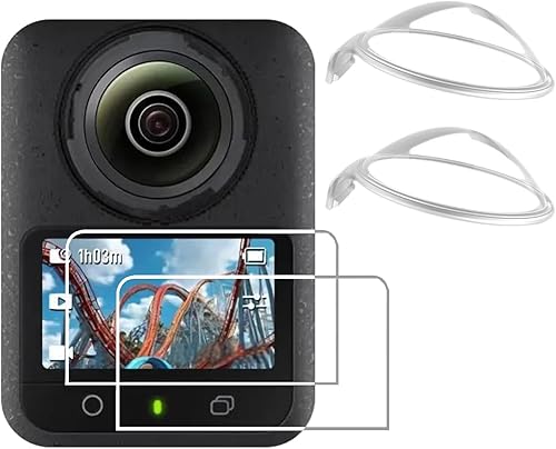 Protector de lente para cámara DJI Osmo 360 antiarañazos sin burbujas