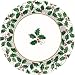 Christmas-Themed Seasonal Large Paper Plates Value Pack, 40 Ct. | Party Tableware
