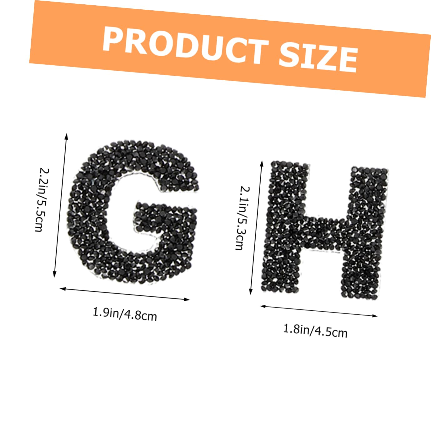 EXCEART 78piezas De Rhinestone Brillantes Para Planchar Stickers De Autoadhesivos Para Ropa Bolsos y Manualidades Apliques Decorativos Para
