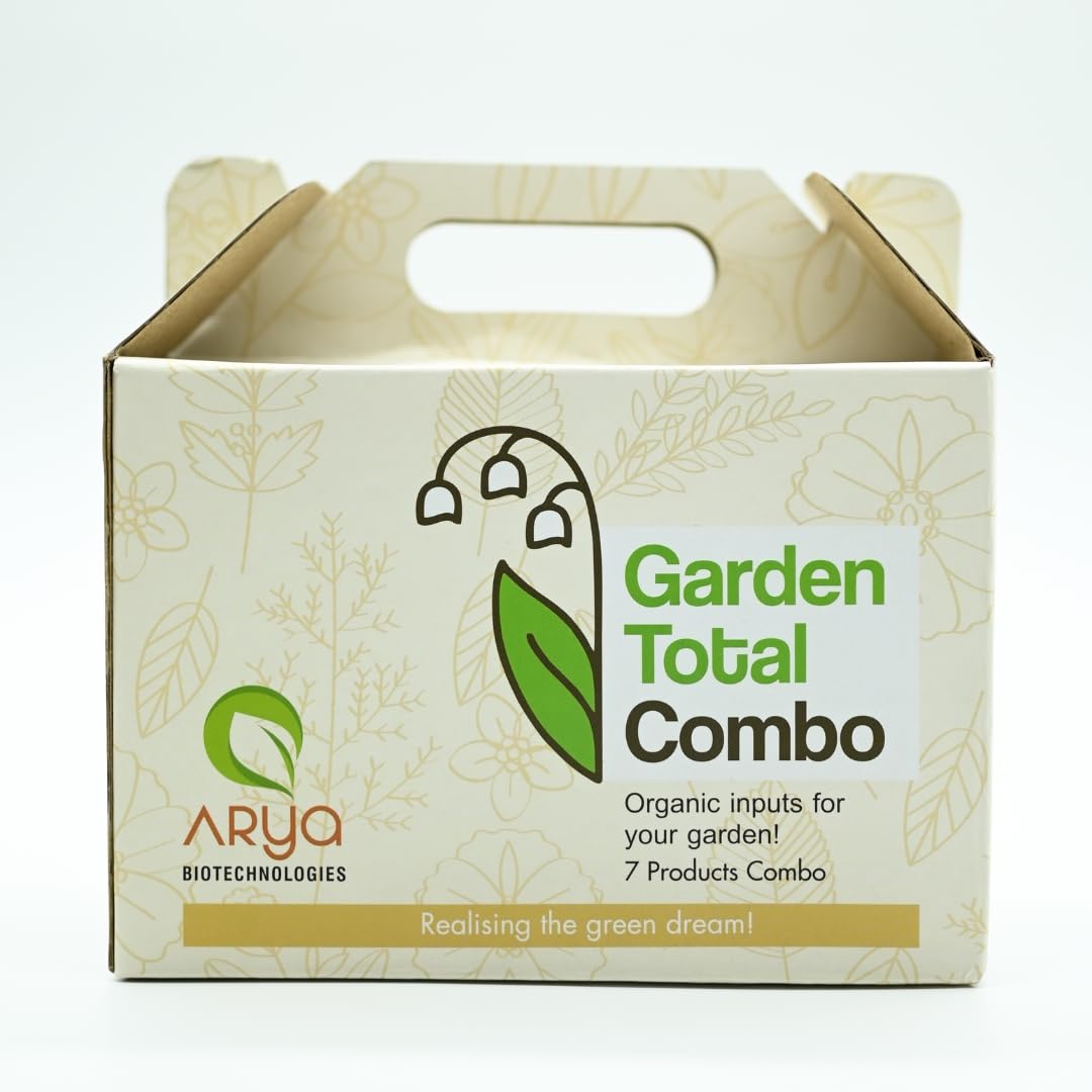 Aryabio Garden Total Combo (7 products) Perfect Organic fertilizer combo for all plants Total care in one set (B09Q5MS7B3) Amazon Price History, Amazon Price Tracker