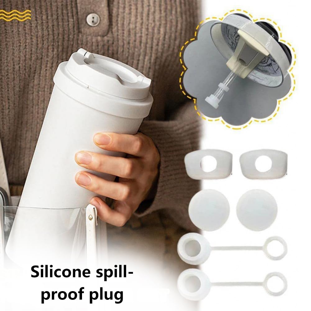 12 Stuks Mond Mason Jar Deksels Met Rietje, 12 Stuks Plastic Rietjes En Siliconen Stoppen Siliconen Ringen Reinigingsborstel Food Grade Bpa Vrij Compatibel Met Mason Jar 4 Kleuren