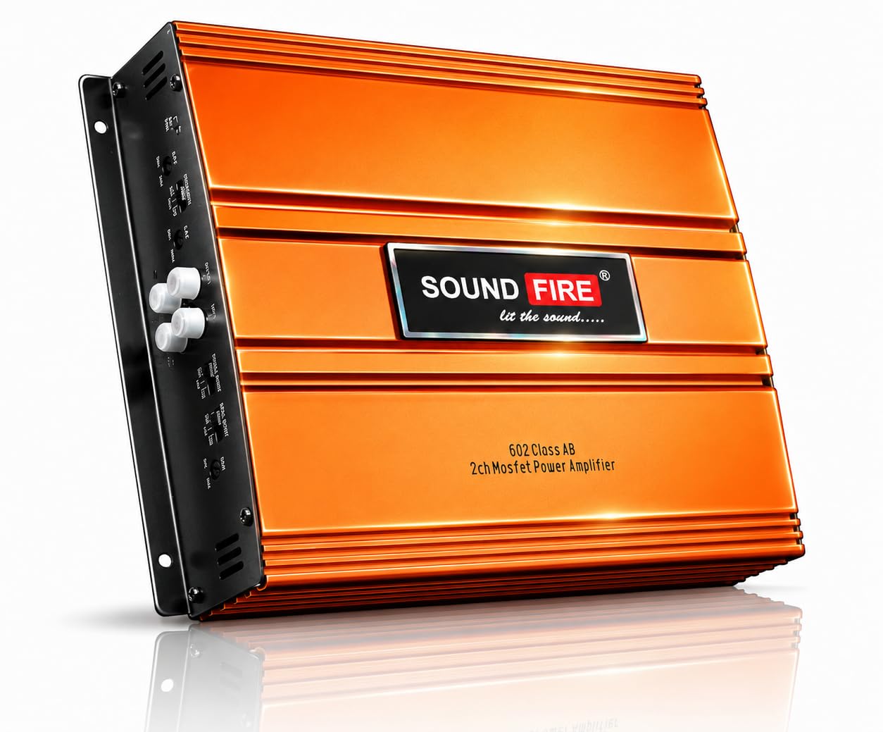 SOUND FIRE ST-802 2 Channel Torpedo Series 3800W MAX Power Output HIGH Power MOSFET Class AB CAR Amplifier-picture-28
