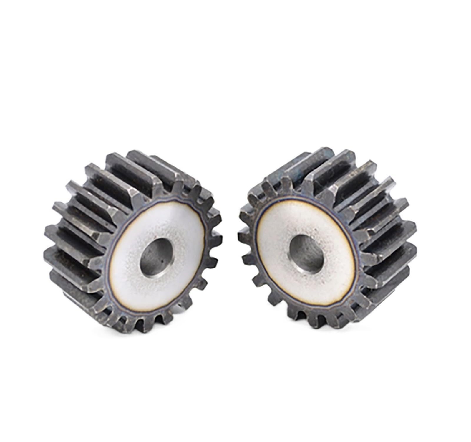 Bevel Gear Pinion Hardware Mechanical 1pcs 1Mod Cylindrical Spur Gear 12/13/14/15/16/17/18/19/20/21/22/23/24 Teeth Process Hole Steel Transmission Gear Tooth Pitch 3.14mm(19Teeth)