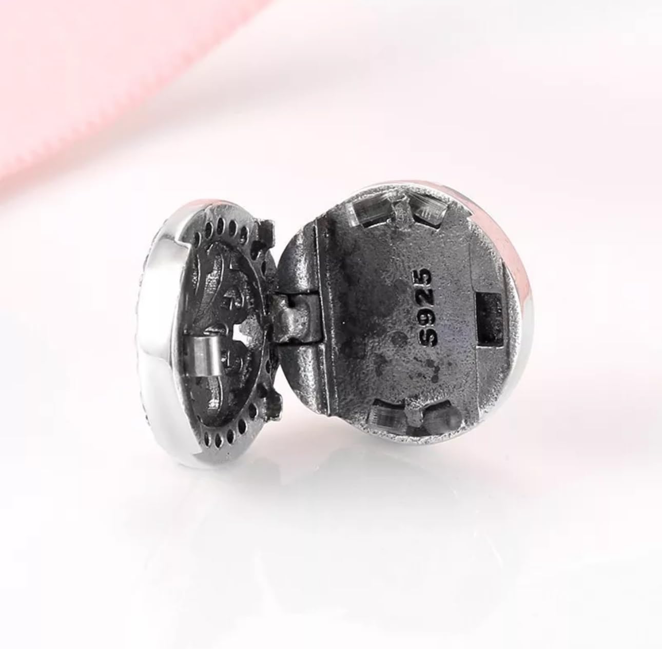 FLXHHX Charm De Clip del Árbol Genealógico De La Vida En Plata De Ley 925 Auténtica Compatible con La Pulsera Reflexions Reflections
