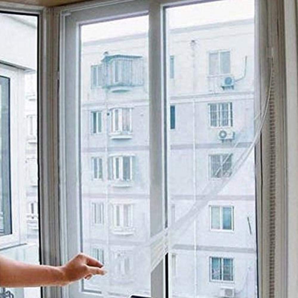 TOYDIRECT Mosquito Screen 4 x 5 ft Curtain Net with Self Adhesive Magnetic Strip for Main, Balcony, Kitchen Doors or Windows (Multicolour) (B07YCRNR61) Amazon Price History, Amazon Price Tracker