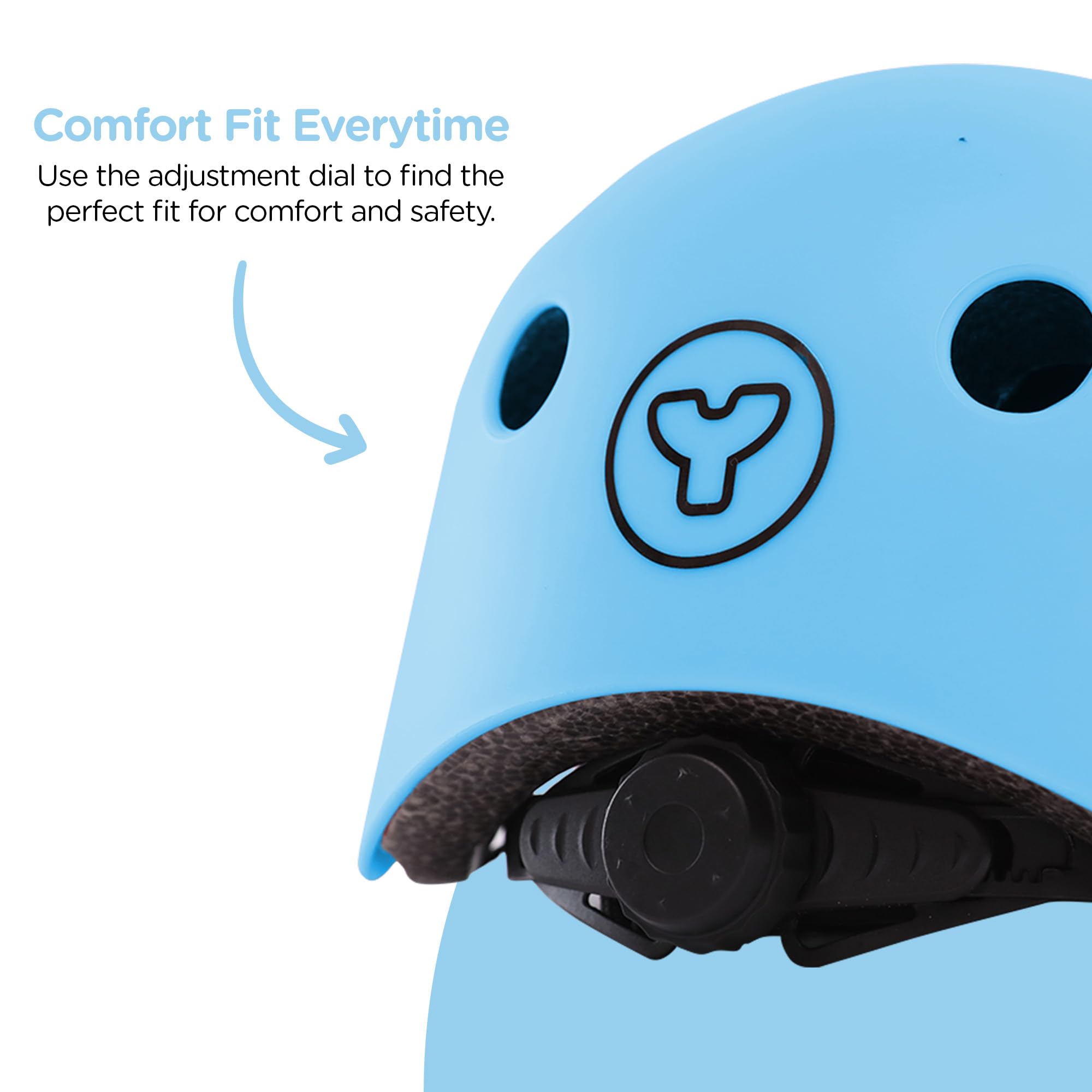 Yvolution Casco Pequeño para Niños y Niñas de 2 a 5 Años - Casco Infantil de Bicicleta y Patinadora…