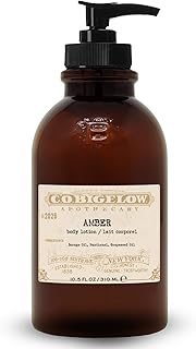 C.O. Bigelow Iconic Collection Amber Body Lotion, Scented Body Cream with Grapeseed Oil and Shea Butter, 10.5 fl oz