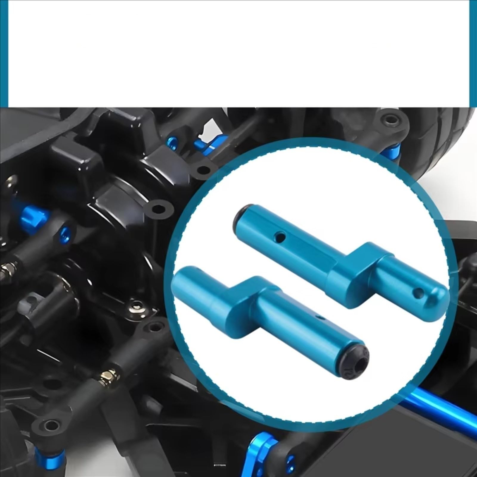 Composants Auto RC Compatible avec Tamiya pour TT-02 1/10, Pièces De Rechange De Mise À Niveau De Voiture Télécommandée, 2 Pièces, Support De Fixation De Plaque De Batterie en Métal