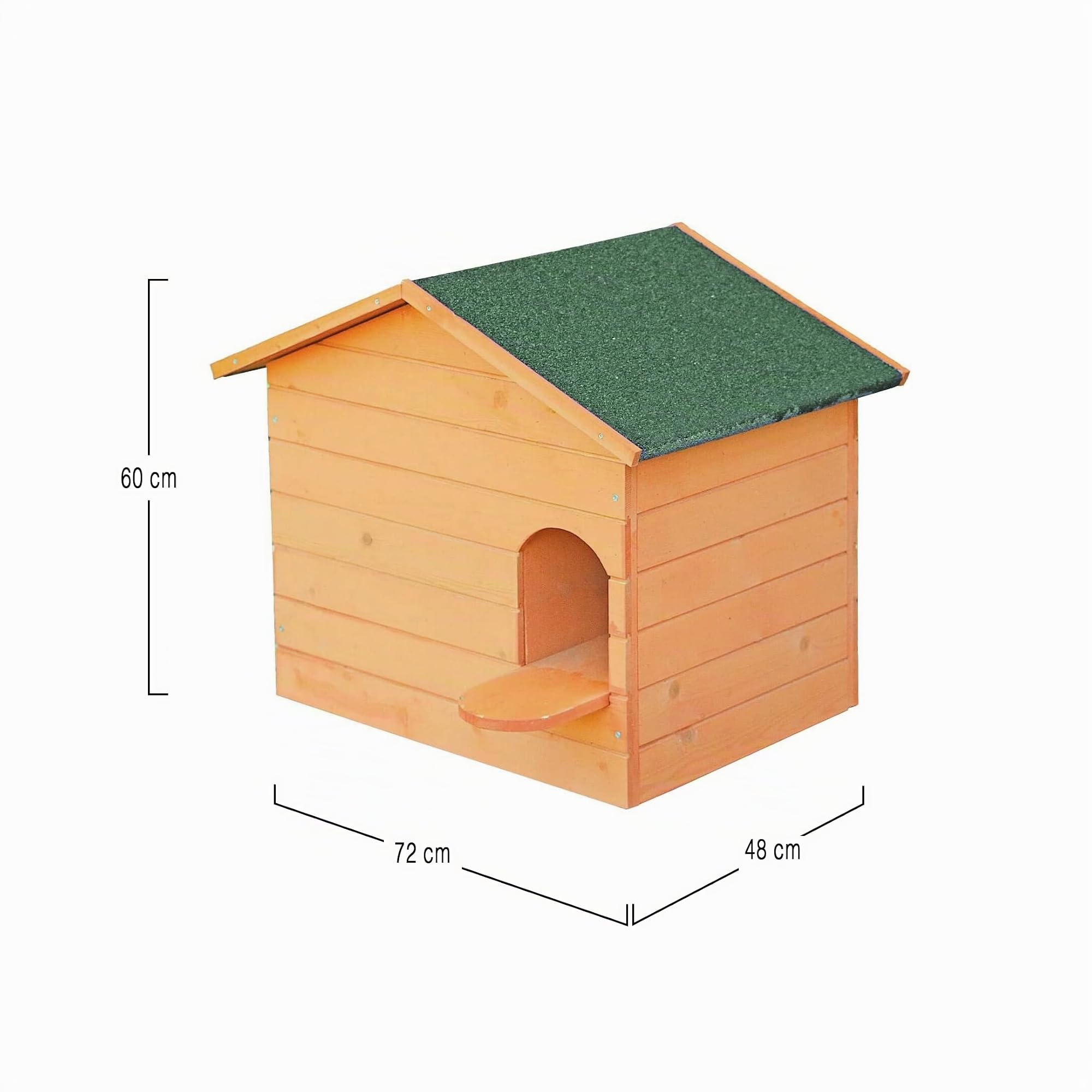 Caseta para Patos - Nido para Patos - Refugio Grande de Madera tratada