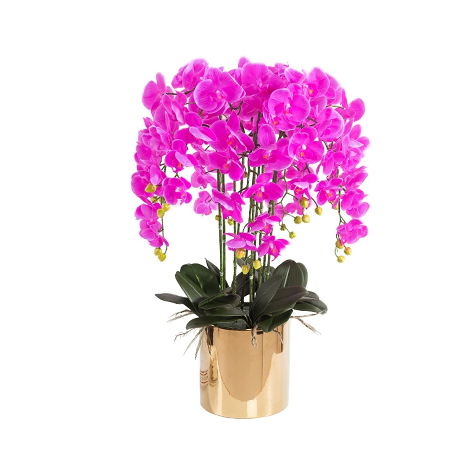 Fausse fleur orchidée grand format pour égayer les pièces sombres sans entretien