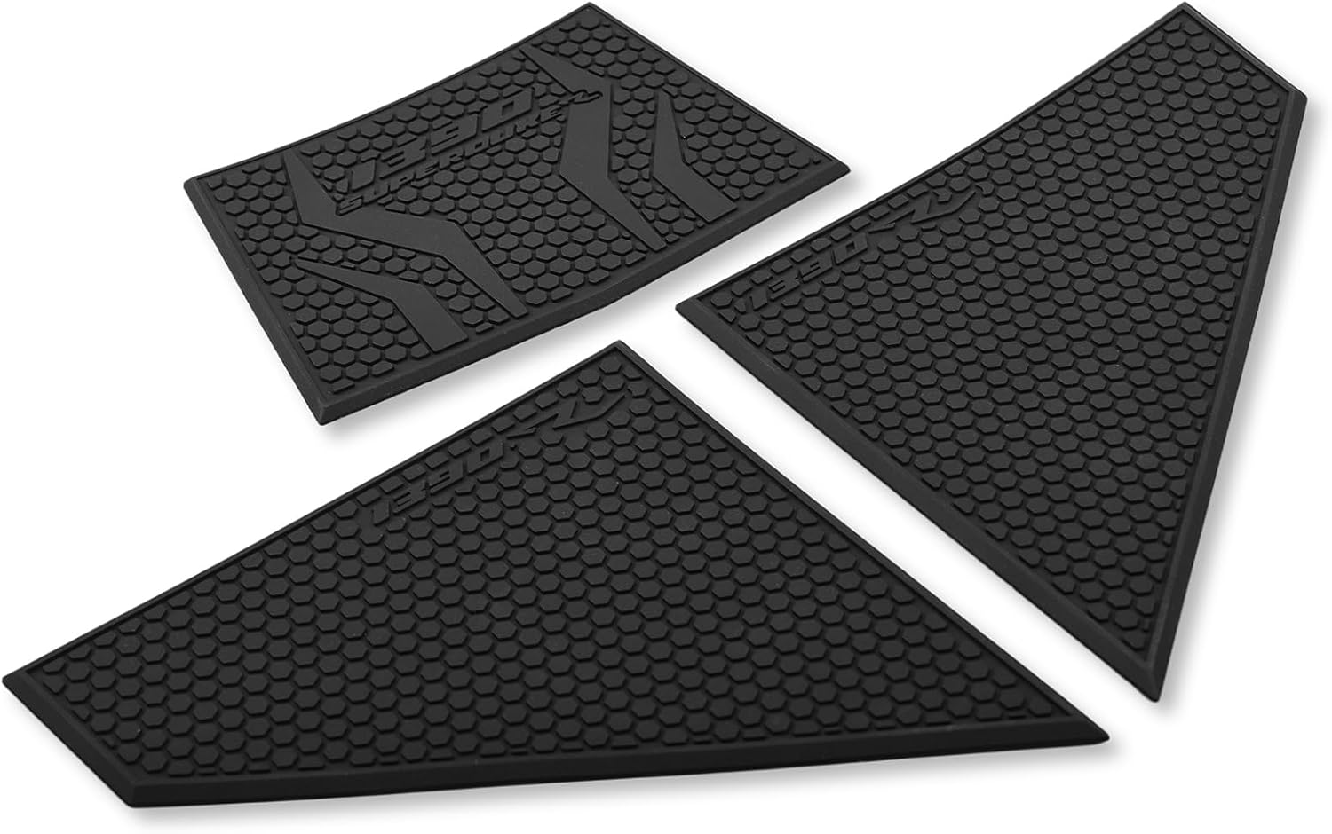 Motorcycle Accessories Tank Pad Kit Side Knee Guard Sticker Fuel Tank Protector Compatible with KTM 1390 Super Duke R EVO (2024-2025) (Black)