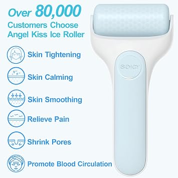 Angel Kiss Ice Roller for Face Eye - Women Gift Idea - Facial Massage Tool