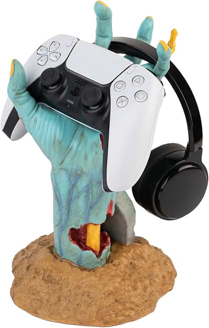 Grupo Erik Gaming Controller Holder One More Life | Controller Holder Figure | Headphone Stand &amp; Controller | Gaming Accessories for Desk | Gamer Gifts | Halloween Decorations