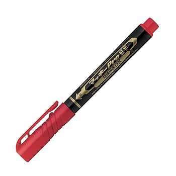 みろまつページです＊ Amazon | ゼブラ(ZEBRA) 油性ペン マッキープロ 細字 特殊用途DX