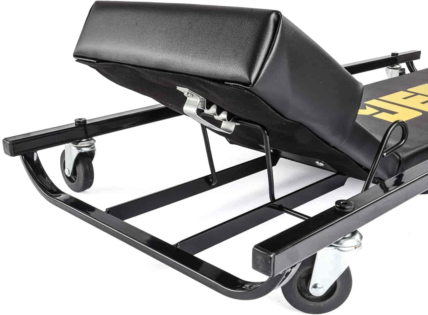 JEGS Creeper and Air Seat | Black with JEGS Logo | 350 LBS Creeper Capacity | 250 LBS Seat Capacity | Memory Foam Padding | Adjustable Height Air Seat : Automotive