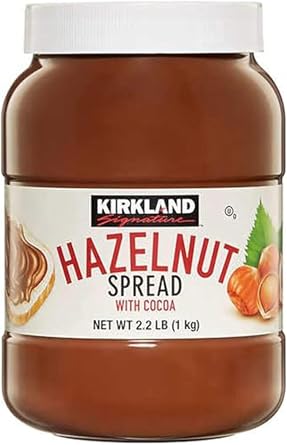Kirkland Signature Hazelnut Chocolate Spread with Cocoa Jars 1kg