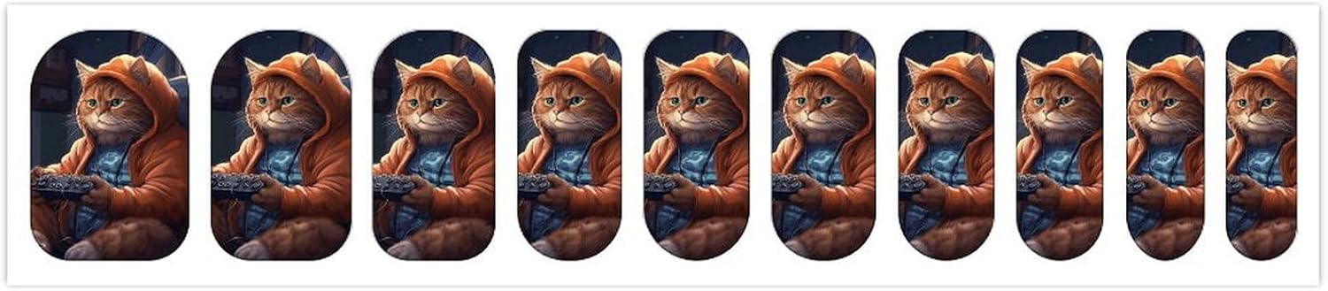 Nail Strips Bundle Full Wrap Long Lasting Nail Polish Strips Easy Application and Removal Salon Quality Self Adhesive Art Stickers for Women Gifts