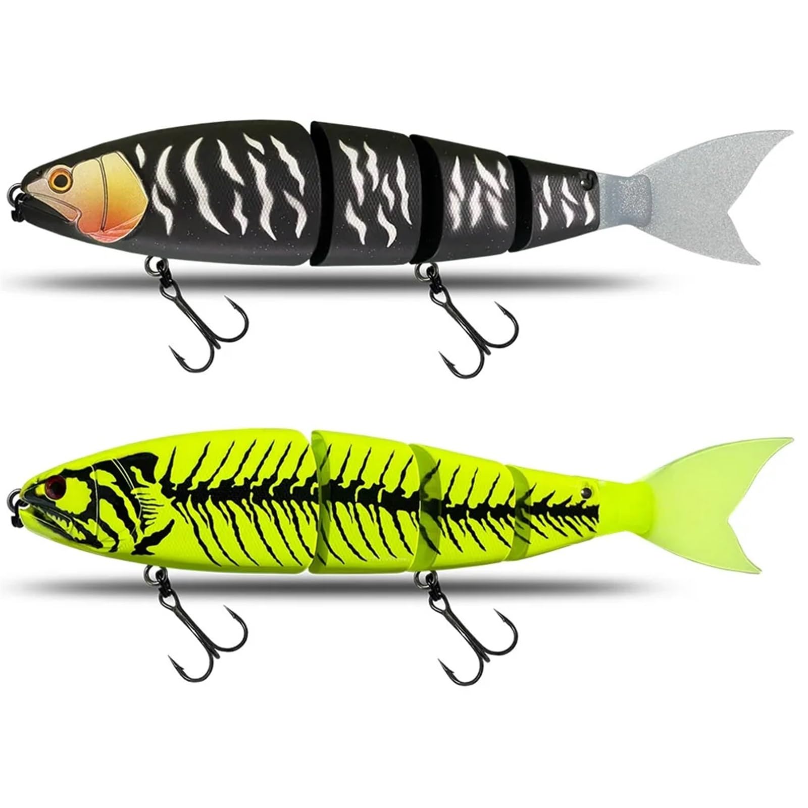 Amazon.com: BIJKHSISN Fishing Lure Swimming Bait Jointed Floating