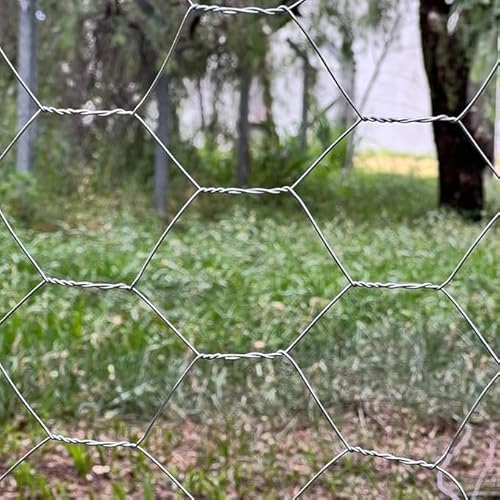 Tela Metálica Galinheiro Hexagonal Fio 18 0,80 m rolo com 50 metros Porco Carneiro - Makrometal