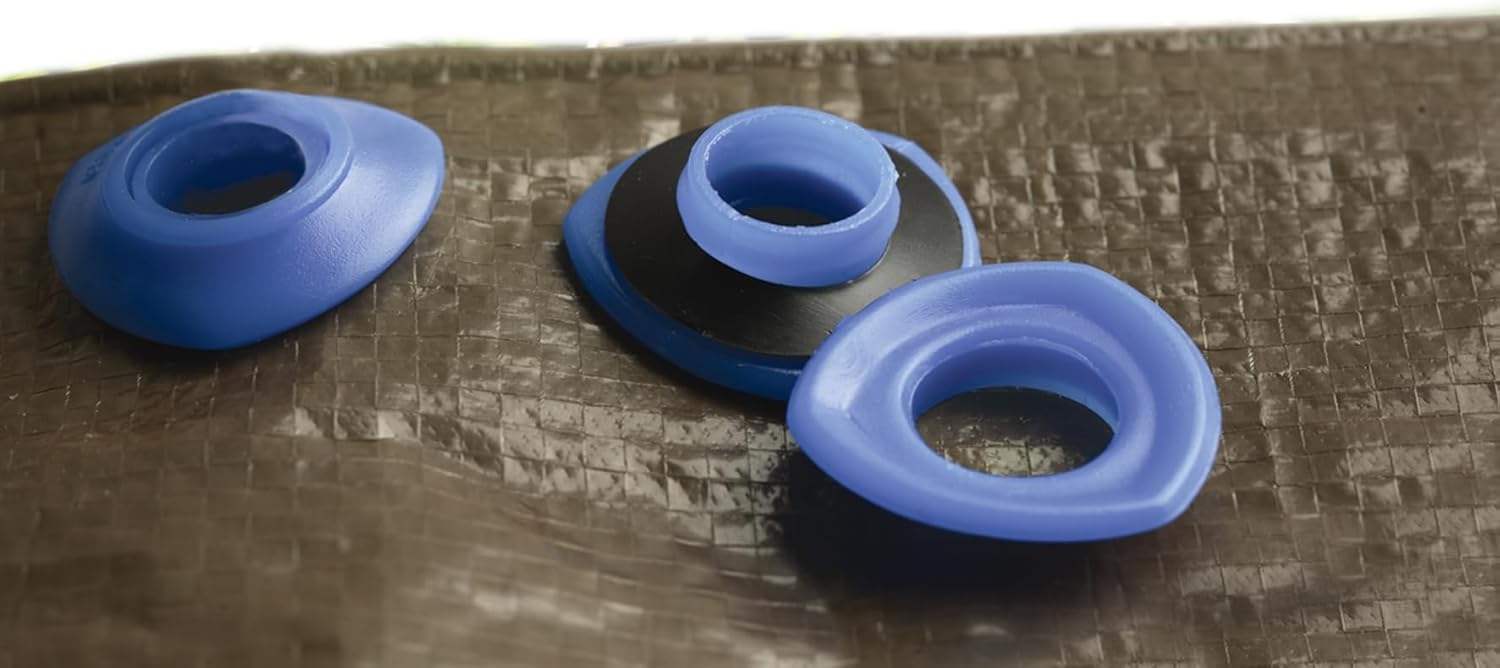 Coghlan's Snap N' Tap Grommets – Durable Plastic Fasteners for Canvas, Tarps, and DIY Repairs – Easy to Install, 8 Sets Included