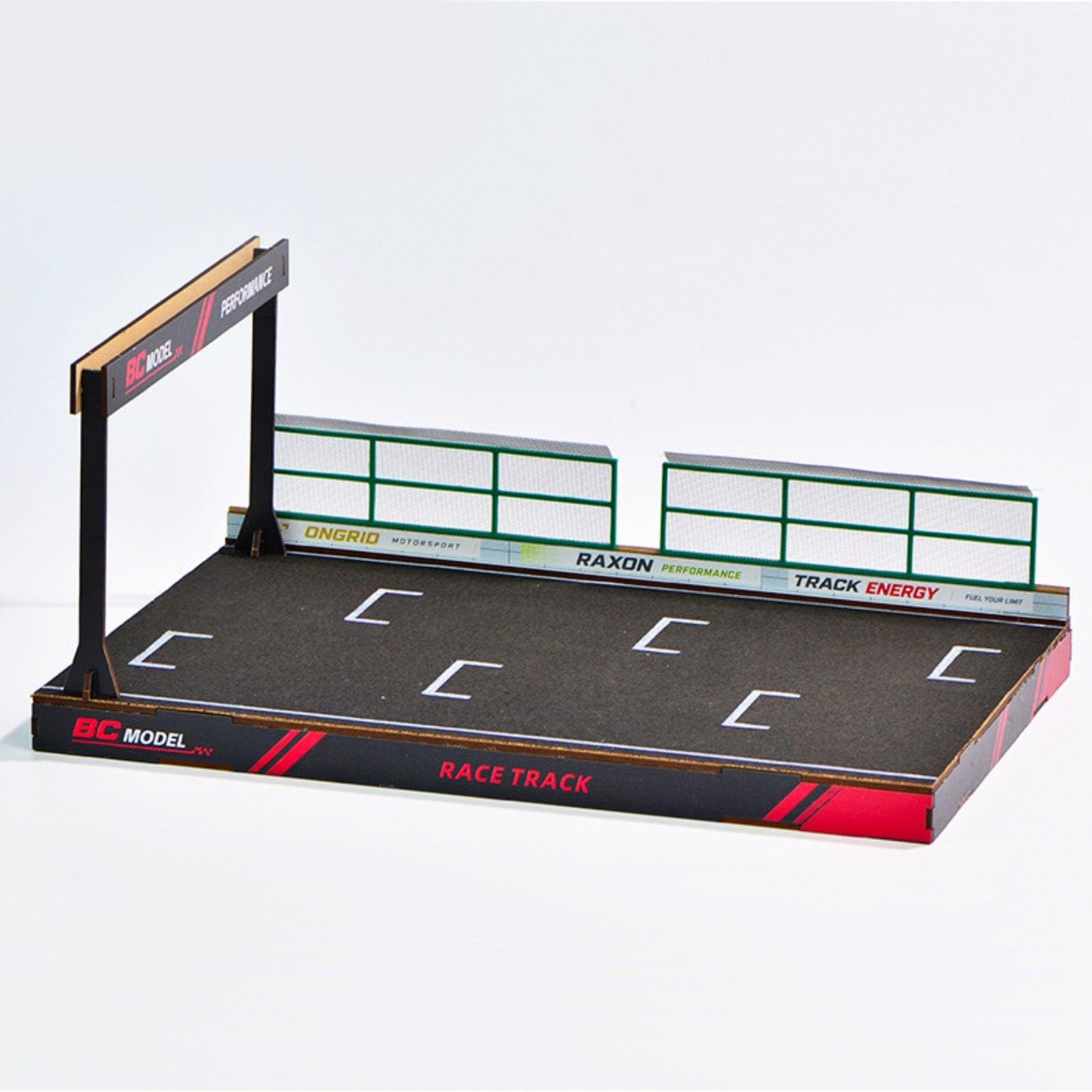 Modellino Ferroviario impilabile, Diorama, per Costruire Un parcheggio, Set di Costruzioni Fai-da-Te in 1/64. Vetrina per Auto, Scena di