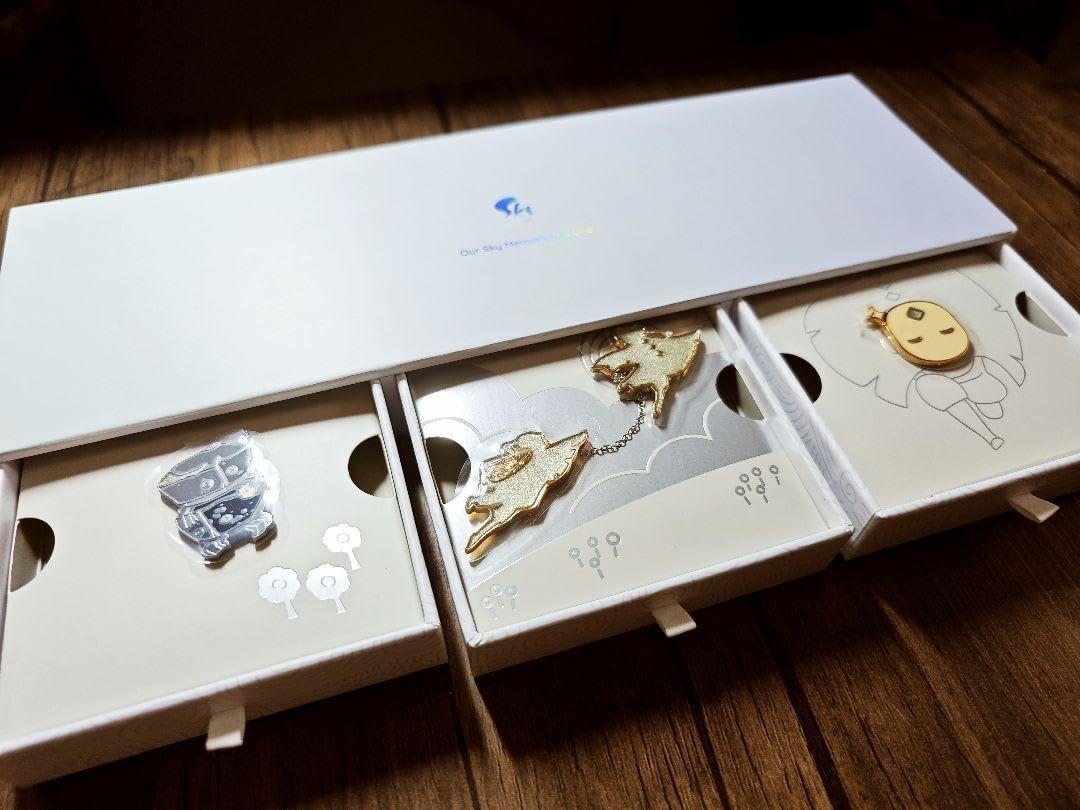 Amazon.co.jp: sky 星を紡ぐ子どもたち 思い出のBOX ピンバッジ 未連携 
