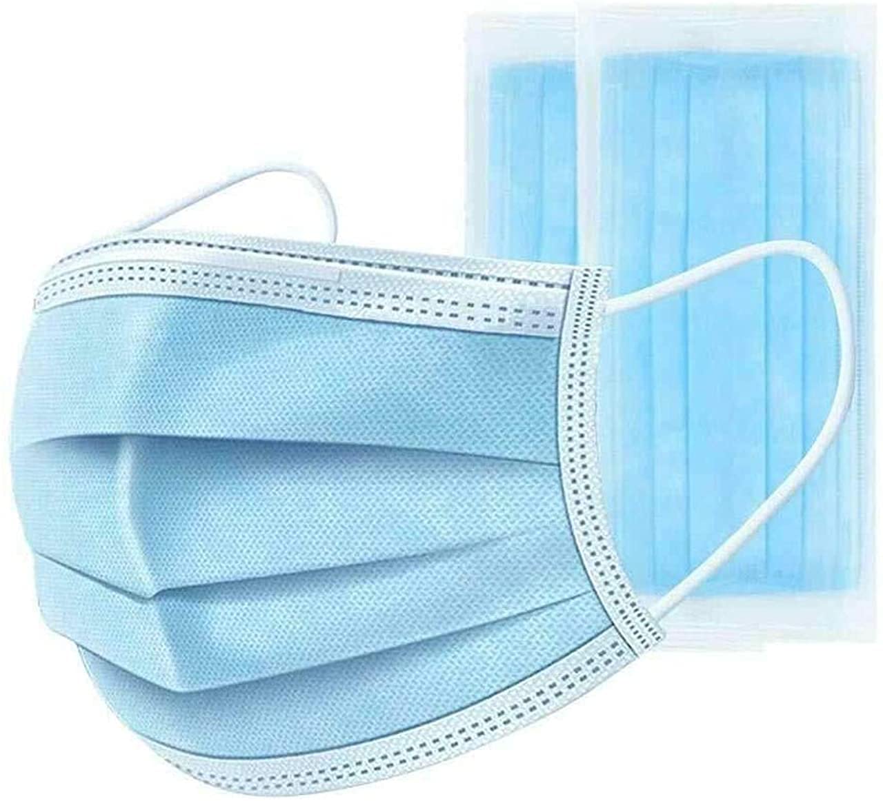 SKIVE INDIA Non Woven Fabric Disposal Face Mask/Non Surgical Mask For Unisex Anti Pollution,Allergen Free Face Mask,Dust (Blue) set of 800 Pieces