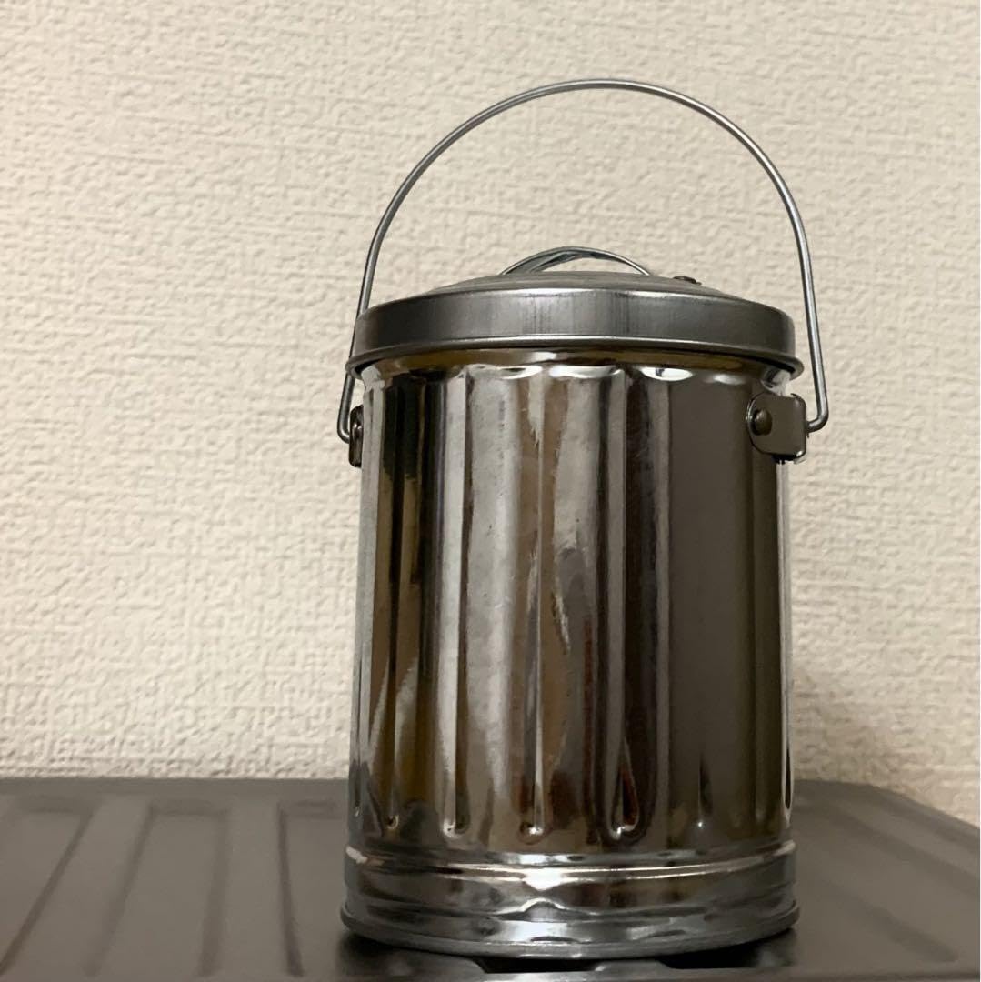 アンティーク超特大ブリキ缶蓋付き特別製茶缶・バケツ等 4点 アンティーク超特大ブリキ缶蓋付き特別製茶缶・バケツ等 4点