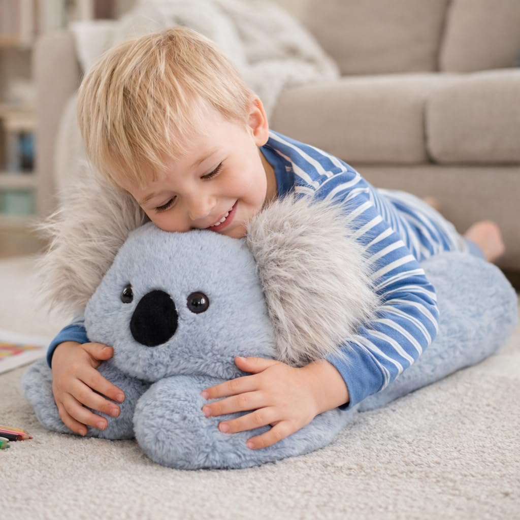 Weighted Koala Stuffed Animal Soft Weighted Plushes Cute Koala Plush Toy Birthday Gifts for Kids Boys Girls Adults (20" 4 lbs) - Image 5