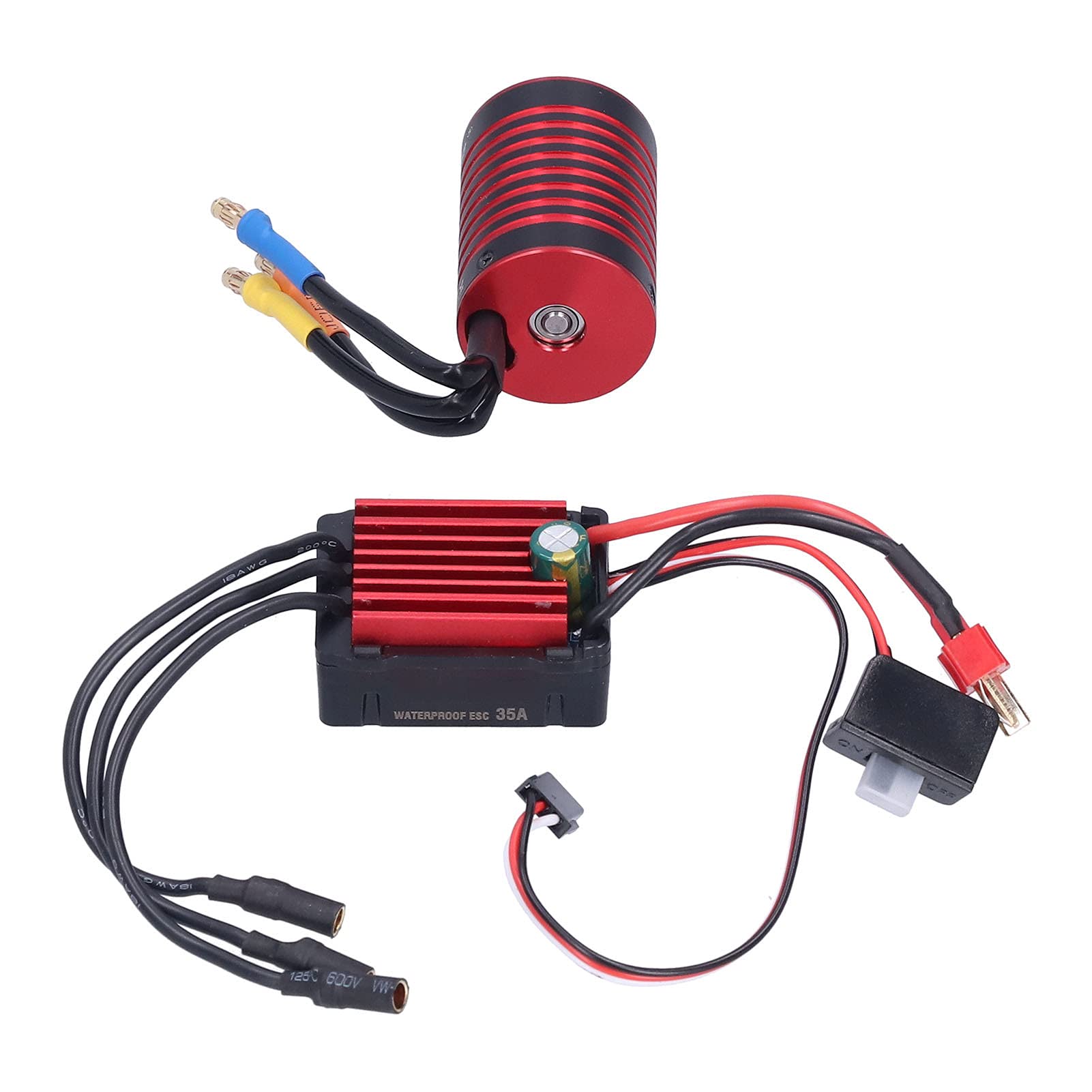 Bezszczotkowy Silnik RC 3200KV z Zestawem ESC 35A