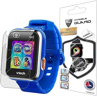 IPG for VTech Kidizoom Smartwatch DX2 Watch Screen Protector (2 Units) Invisible Ultra HD Clear Film Anti Scratch Skin Guard - Smooth/Self-Healing/Bubble -Free
