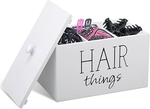 Organizador de cosas para el cabello, contenedor de almacenamiento de tampones para baño, almacenamiento de tampones movible con tapa, caja de disponible en Yaxa Venezuela