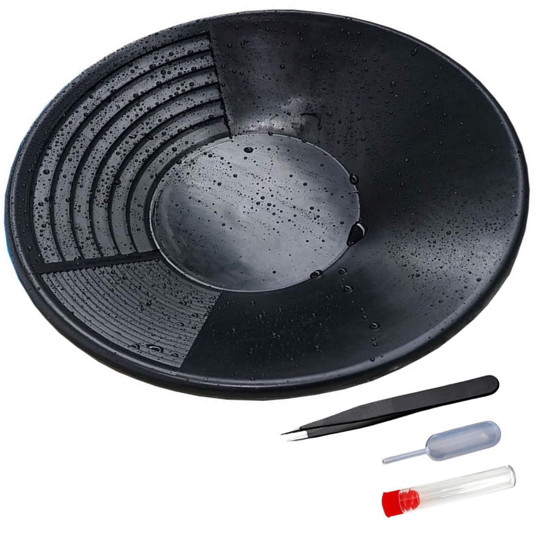 Amazon | 金 ゴールド パンニング 皿 砂金 採り 取り 道具 セット 入れ