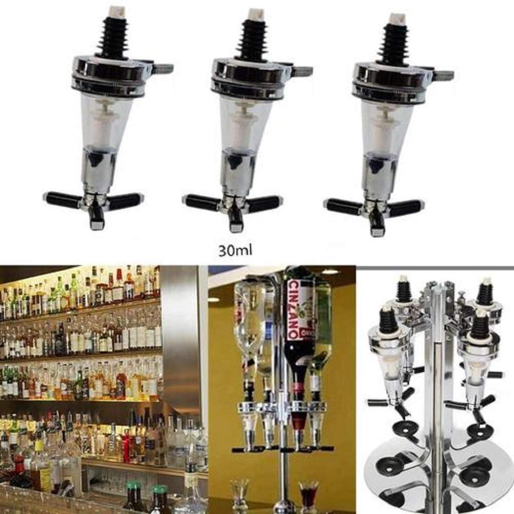Sharplace Distributeur de Bouteilles Mural avec Cadre en d'Aluminium Parfait pour Bière Rhum, 30ml