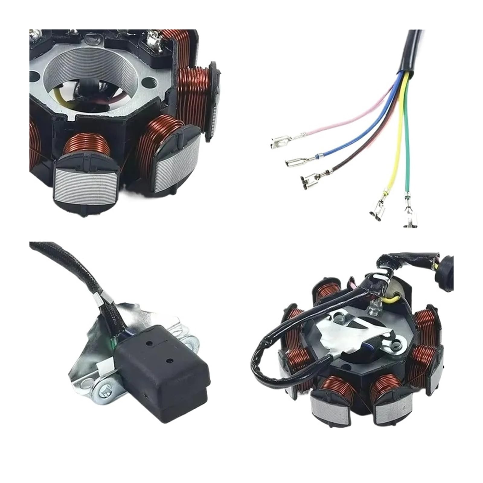 Uniwersalna cewka do motorowera odpowiednia do cewek 8-biegunowych, stojan zapłonowy 50 cm³, system GY6 150