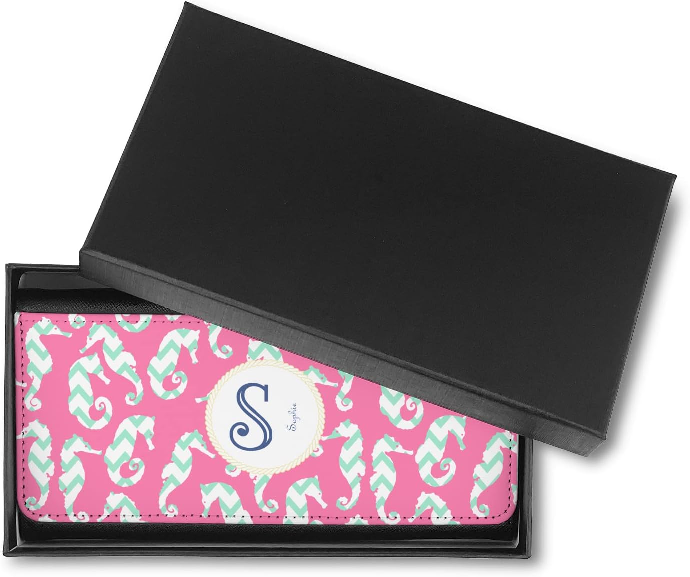 RNK Shops Personalized Sea Horses Leatherette Ladies Wallet