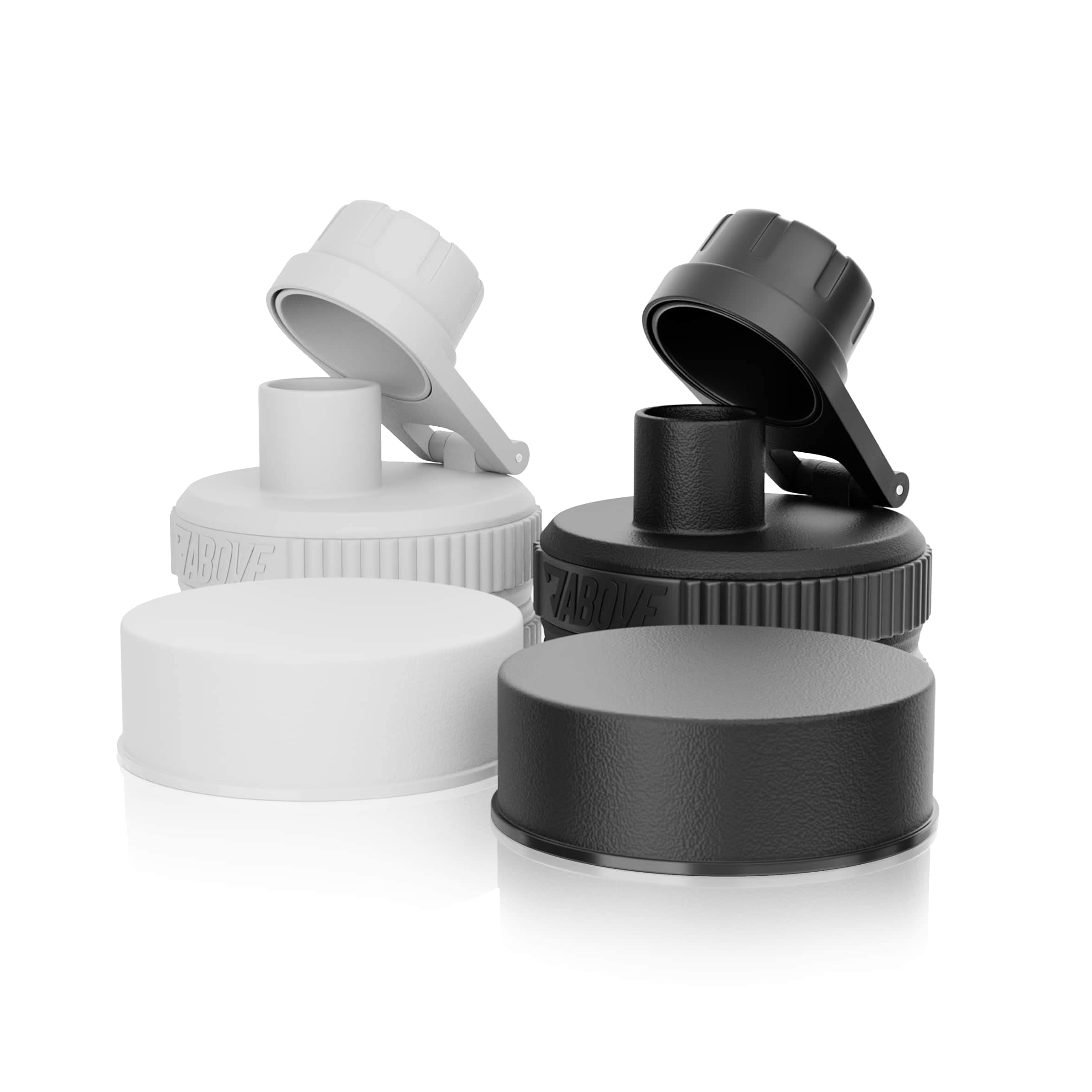 ABOVE. Coperchio di ricambio originale, standard, chiusura a scatto e cannuccia, adatto per borraccia in acciaio inox da 1,3 l e 2,2 l e thermos da 1 l, senza BPA