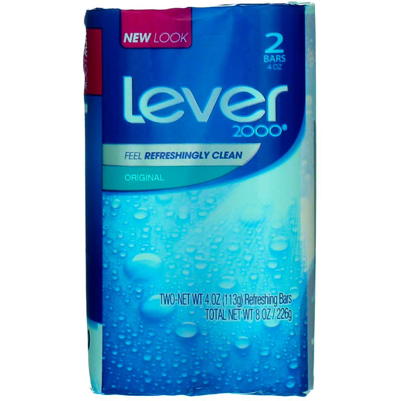Lever 2000 Original Refreshing Bar Soap, 4 oz bars, 2 ea (Pack of 3)