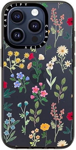Miniatura 2 de CASETiFY Spring Botanicals 2 - Funda compacta para iPhone 15 Pro 2 veces probada contra caídas de grado militar  protección contra caídas de 4 pies