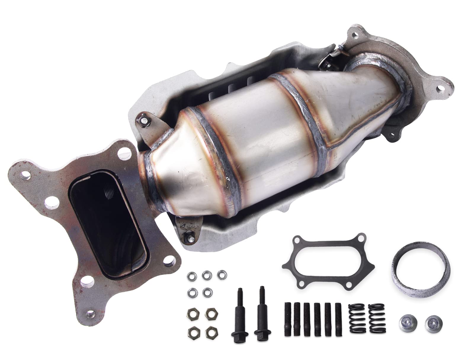 Photo 1 of Aumtoni 16590 Front Back Manifold Catalytic Converter Compatible with Honda Accord 2008-2012, Acura TSX 2009-2014 2.4L 4cyl