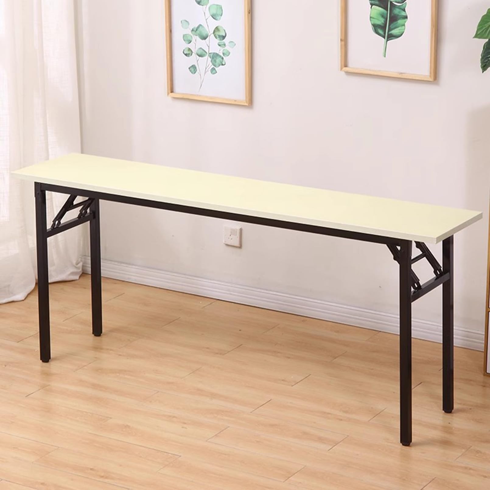 Juego de mesa de conferencias grande para entrenamiento de oficina y sala de juntas, mesas rectangulares de reuniones y seminarios para negocios, ideal para salas de conferencias, colaboración en
