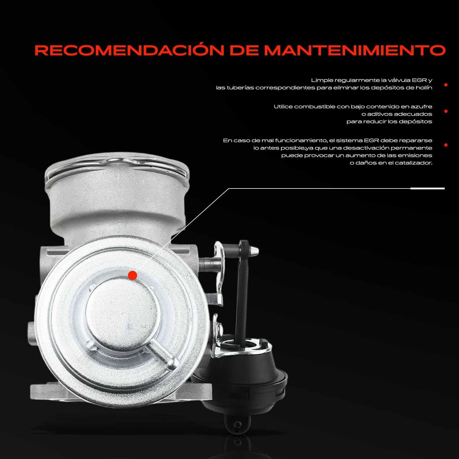 Frankberg Válvula EGR de recirculación de gases de escape 555086 | Compatible con: Golf IV Variante 1J5, B.o.r.a 1J2, A3 8L1, O.c.t.a.v.i.a I 1U2, Toledo II 1M2, Variante B.o.r.a 1J6