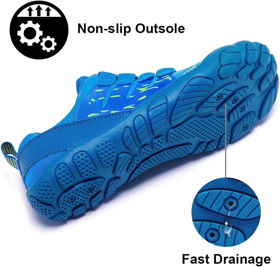HIITAVE Women Barefoot Water Shoes Breathable Beach Shoes Minimalist for Outdoor Hiking