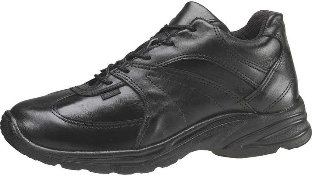 Thorogood Women Freedom Oxford Black Leather Lace Up Service Work Shoe- 10 M