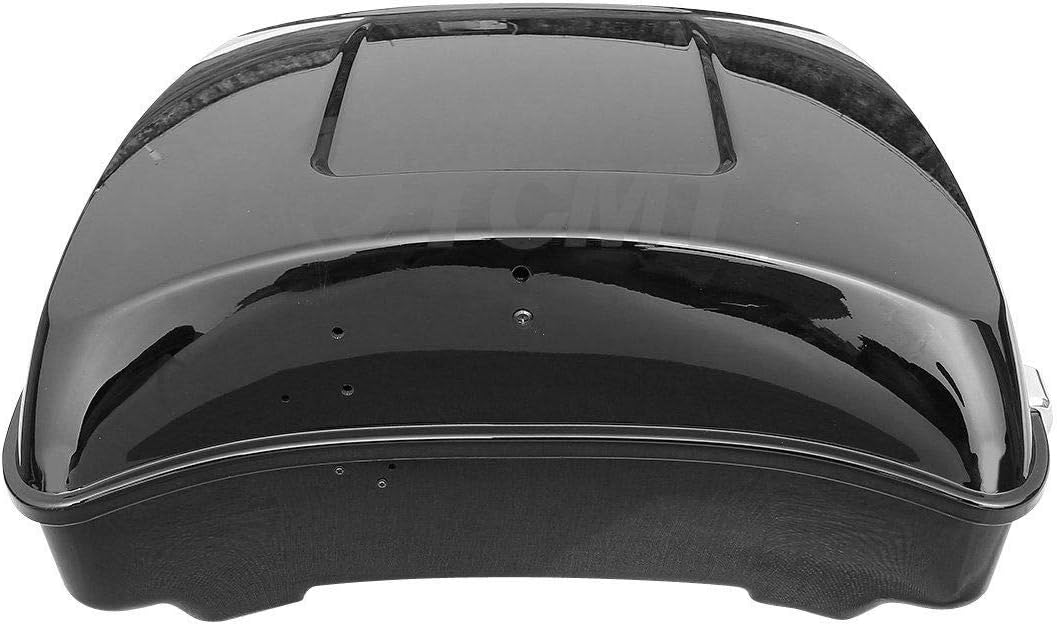 TCMT Chopped Motorcycle Trunk Box Backrest Pad Luggage Rack Fits For Harley Touring 2014-2025 Touring CVO Road King Road Glide Street Glide Electra Glide Pack